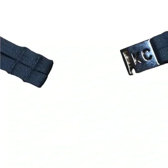 Black halter bikini size M 2 pc swimsuit New With Tags NWT Kenneth Cole - Picture 4 of 6